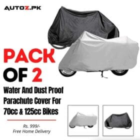 Pack Of 2 - Water And Dust Proof Parachute Bike Cover