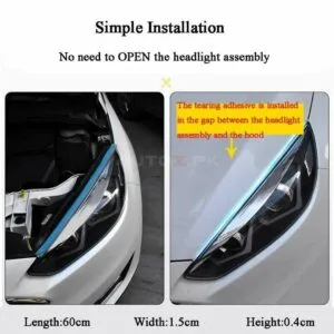 LED Car DRL in Pakistan, Daytime Running Light - View 2