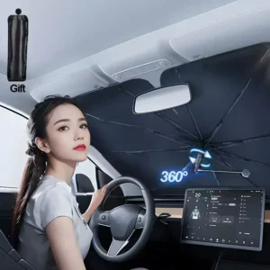 Car Sunshade Windshield Umbrella Front Sun Shade Foldable